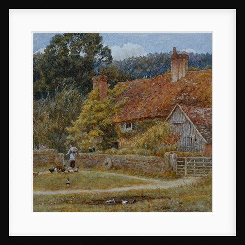Netley Farm, Shere, Surrey by Helen Allingham
