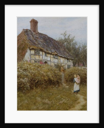 The Priest's House, West Hoathly by Helen Allingham