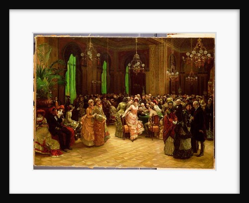 The Casino, Monte Carlo, 1884 by Christian Ludwig Bokelman