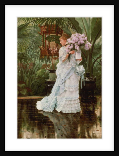 The Bunch of Lilacs, 1875 by James Jacques Joseph Tissot