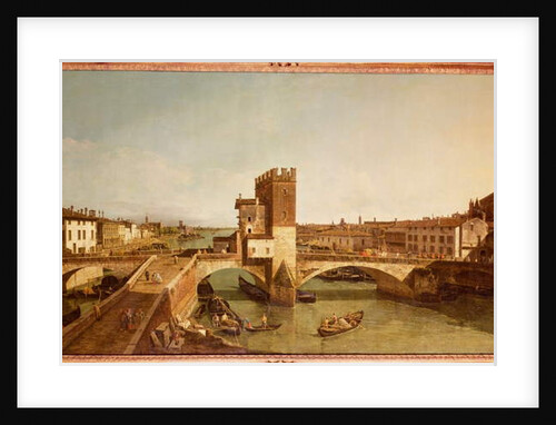 Ponte Delle Navi, Verona by Bernardo Bellotto