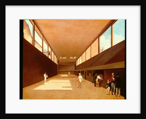 Interior of the Jeu de Paume, Versailles by Louis Leopold Boilly