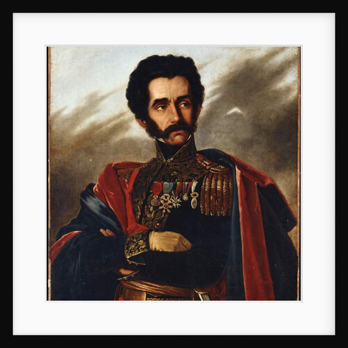 Portrait of the Liberator, Simon Bolivar, half length, in Full Dress Uniform, c.1840 by South African School