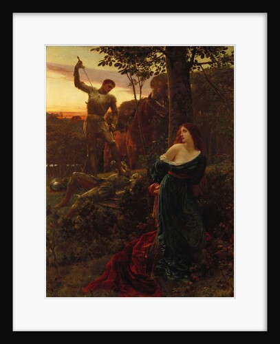 Chivalry, 1885 by Frank Dicksee