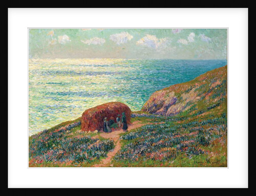 Seaweed Pickers at Moelan, Bretagne, 1900 by Henry Moret