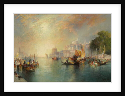 Arabian Nights Fantasy, 1886 by Thomas Moran