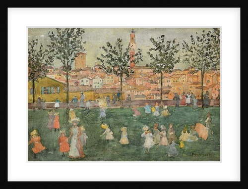 Siena, c.1898-99 by Maurice Brazil Prendergast