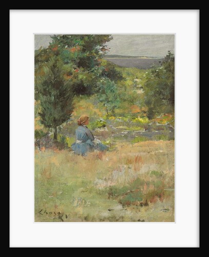 Girl at Shinnecock Hills, c.1897 by William Merritt Chase