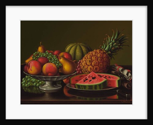 Still Life with Fruit by Levi Wells Prentice