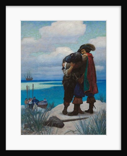 At First, for Some Time, I Was Not Able to Answer Him One Word; But as He Had Taken Me in His Arms, I Held Fast by Him, or I Should Have Fallen to the Ground by Newell Convers Wyeth