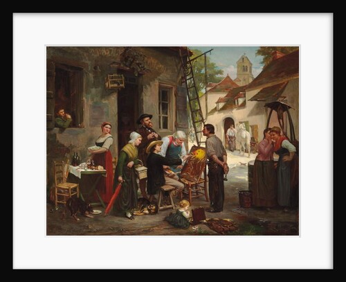 A New Sign for the Old Inn, 1870 by Henry Bacon