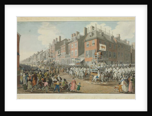 Parade of the Victuallers, 1821 by Johann Ludwig Krimmel