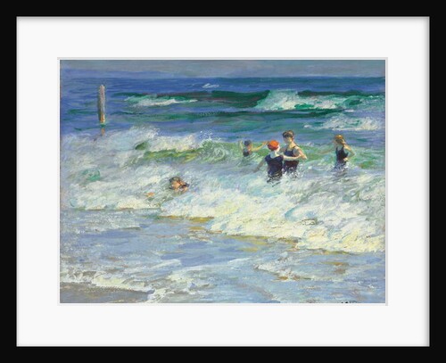 Playing in the Surf by Edward Henry Potthast