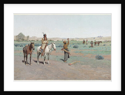 Sign of Peace, 1898 by Henry Francois Farny