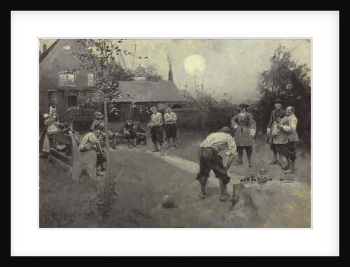 Bowling by Howard Pyle