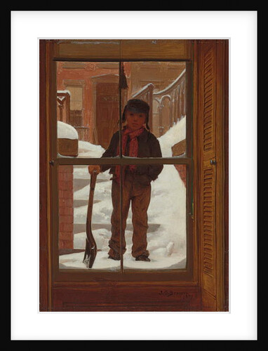 Can I Shovel Off the Snow?, 1871 by John George Brown