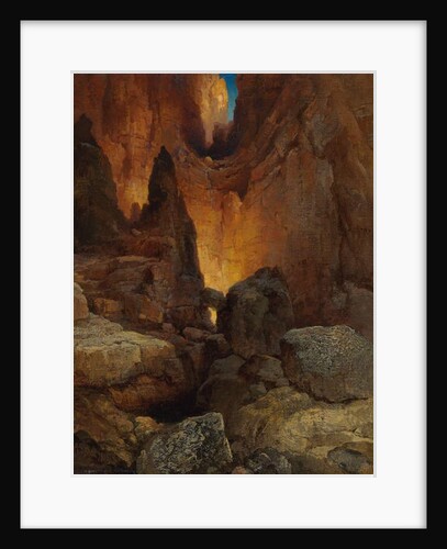 A Side Canyon, Grand Canyon of Arizona, 1915 by Thomas Moran