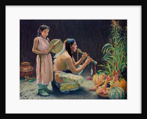 The Harvest Song, c.1920 by Eanger Irving Couse