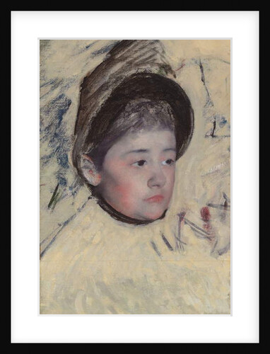 Woman Wearing Bonnet, c.1889 by Mary Stevenson Cassatt