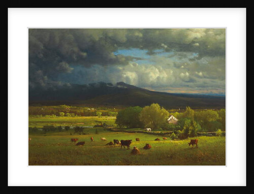 Sunset on the River, 1867 by George Snr. Inness