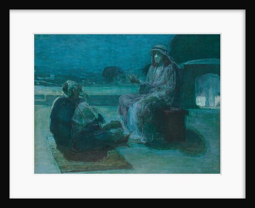 Nicodemus Coming to Christ, 1927 by Henry Ossawa Tanner