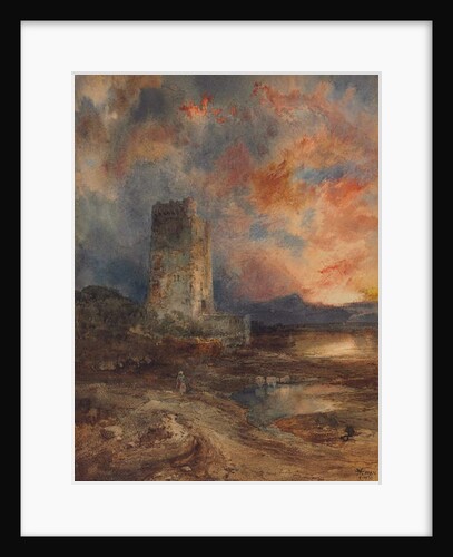 Sunset on the Moor, 1880 by Thomas Moran