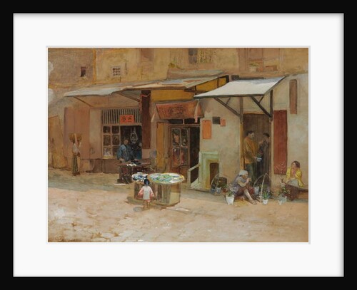 Chinatown, San Francisco, 1908 by Louis Comfort Tiffany