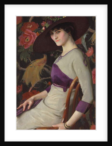 The Russian; La Russe by William McGregor Paxton