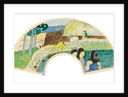 Breton Scene; Scene bretonne, 1889 by Paul Gauguin