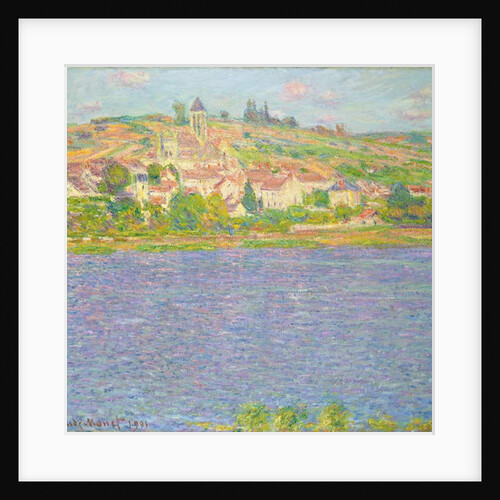 Vetheuil in the Sun; Vetheuil, effet de Soleil, 1901 by Claude Monet