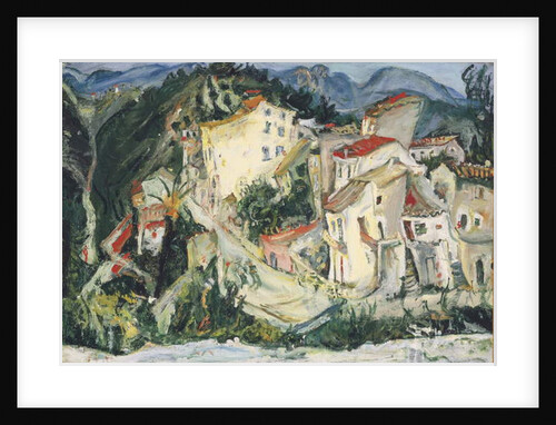 Landscape at Cagnes; Paysage de Cagnes, c.1924-1925 by Chaim Soutine