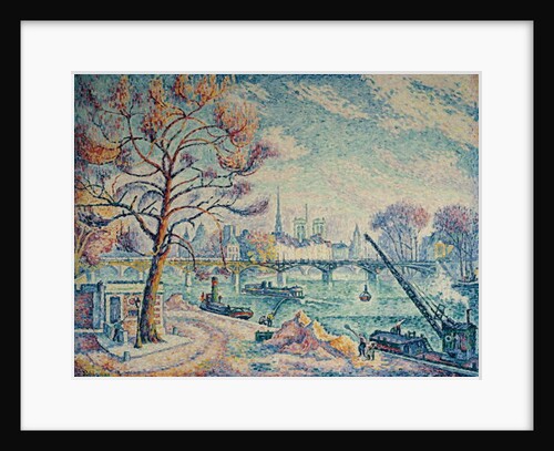 Pont des Arts, 1925 by Paul Signac