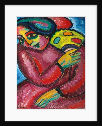 Dance with Yellow Fan; Tanz mit gelbem Facher, 1912 by Alexej von Jawlensky