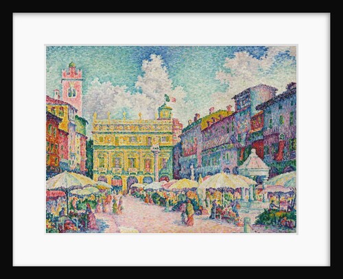 Verona Market by Paul Signac