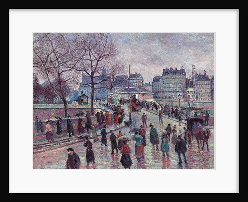 Paris, Le Pont de l'Archeveche, 1896 by Maximilien Luce