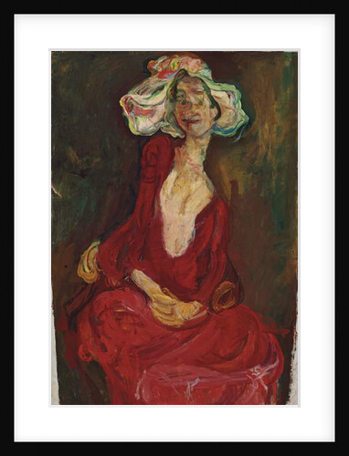 The Big Hat; Le Grand Chapeau, 1923-1924 by Chaim Soutine