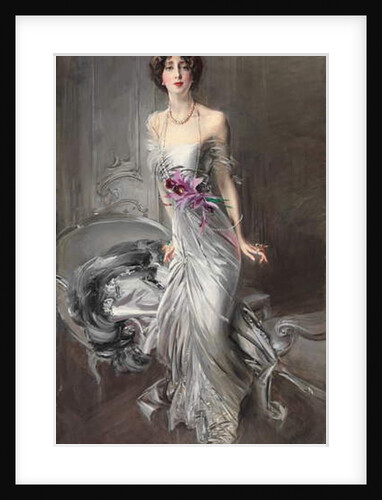 Portrait of Madame Eugene Doyen; Ritratto di Madame Eugene Doyen, 1910 by Giovanni Boldini