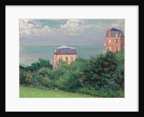 Villas at Villers-sur-Mer, 1880 by Gustave Caillebotte