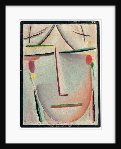 Abstract Head; Abstrakter Kopf, c.1921 by Alexej von Jawlensky