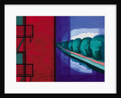 Contrasts, 1934 by Oscar Florianus Bluemner