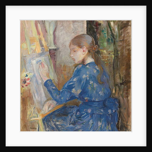 Young Girl Writing; Jeune Fille Ecrivant, 1891 by Berthe Morisot