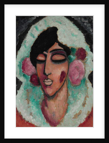 Abstract Head: Winter Ringing by Alexej von Jawlensky