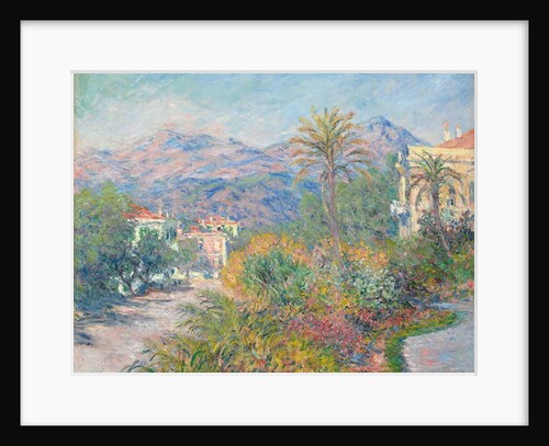 Roman Road at Bordighera, 1884 by Claude Monet