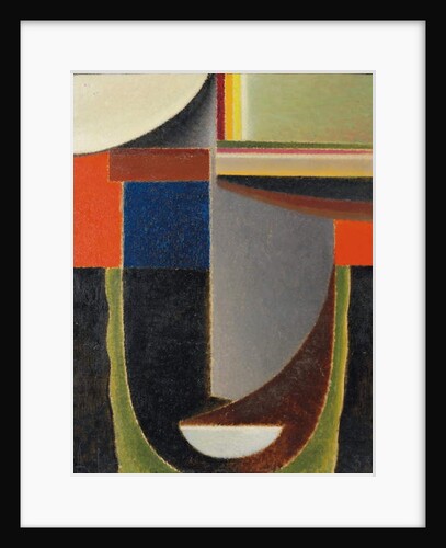 Abstract Head: Andante; Abstrakter Kopf: Andante, 1933 by Alexej von Jawlensky