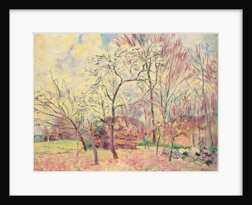 First Day of Spring in Moret, 1889 by Alfred Sisley