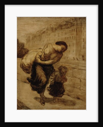 The Burden; Le Fardeau, c.1855-1856 by Honore Daumier