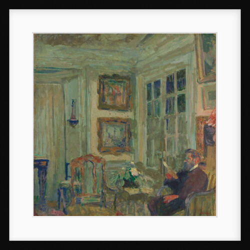 Arthur Fontaine Reading; Arthur Fontaine lisant, 1904 by Edouard Vuillard