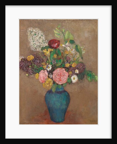 Vase with Flowers by Odilon Redon