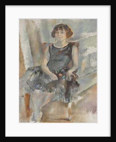 Brunette, 1928 by Jules Pascin