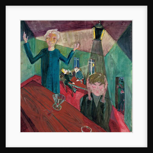 Drinkers, 1922 by Walter Gramatte